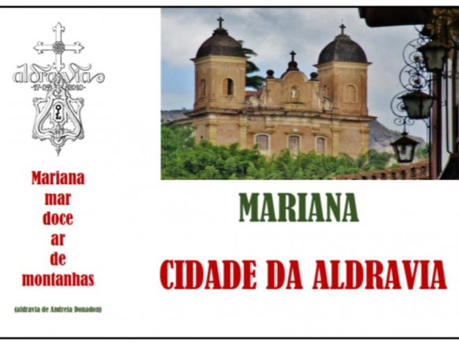 A história cidade de Mariana sedia a Semana de Arte Aldravista