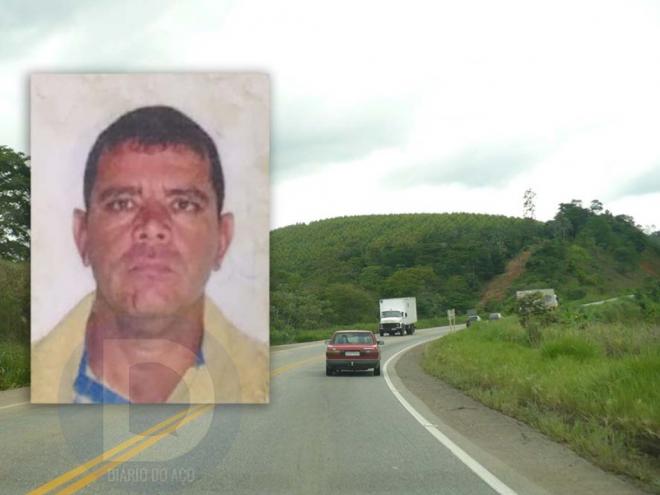 Luiz Israel tinha 43 anos e se envolveu em um acidente no trecho da BR-381 entre Ipatinga e Perpétuo Socorro