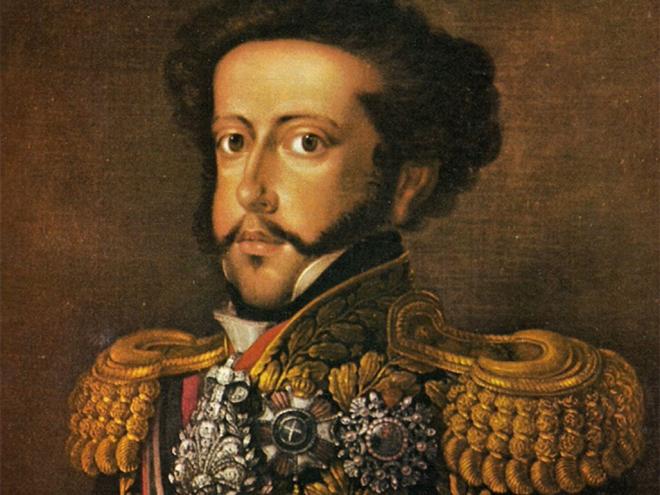 D. Pedro I foi coroado Imperador do Brasil em outubro de 1822