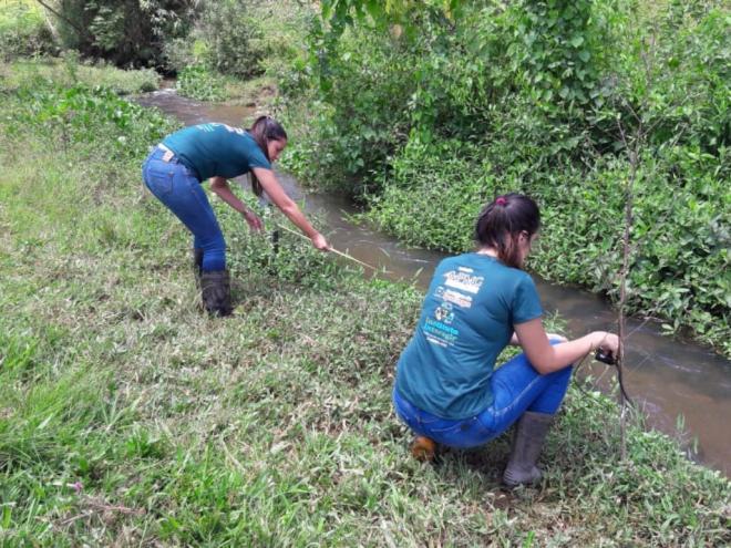 O projeto Mapa da Mina tem monitorado a vasão hidrológica em dez pontos, dentro da bacia hidrográfica do ribeirão Ipanema