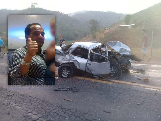 Testemunhas dizem que Zezinho, condutor de Chevette, trafegava sentido a cava Grande e bateu em caminhonete Ranger ao tentar uma ultrapassagem
