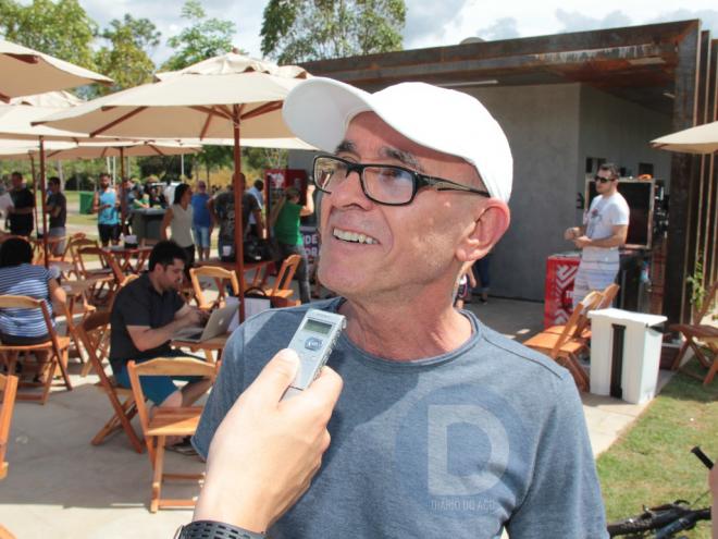 Sandeval Santos acredita que ficou mais organizado o parque