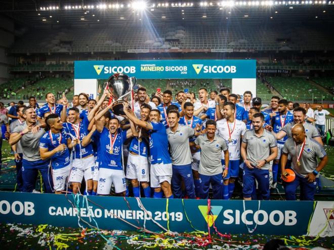 Cruzeiro conquistou o título do Estadual em 2019 ao bater o Atlético nas finais