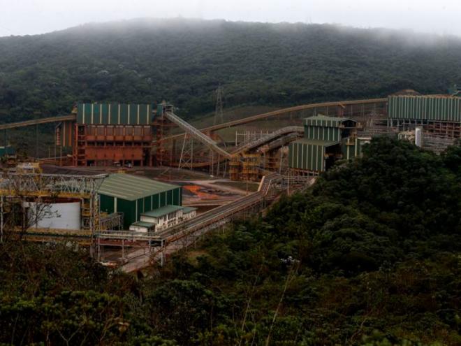 Usina de Concentração da mineradora Samarco