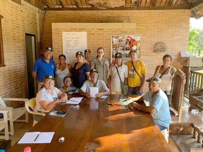 O curso finalizado ontem foi oferecido por meio de uma parceria com o Senar 