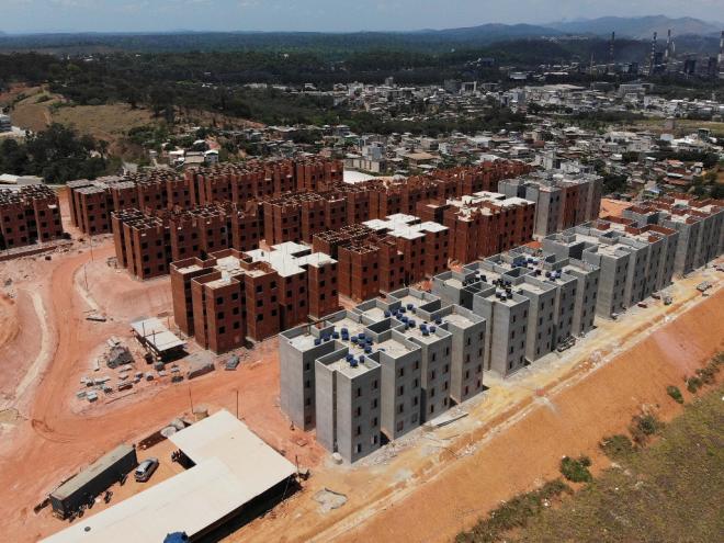 Os apartamentos do Residencial Planalto já têm quase 50% das obras executadas, com previsão de entrega até maio de 2020