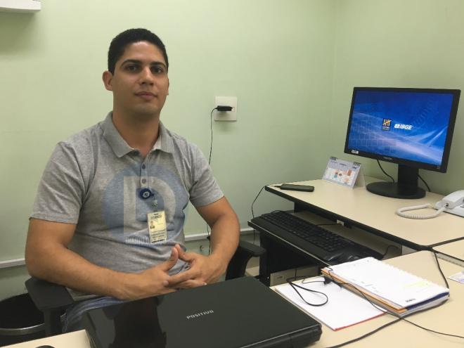 O coordenador de área do Instituto no Vale do Aço, Douglas Garcia de Menezes