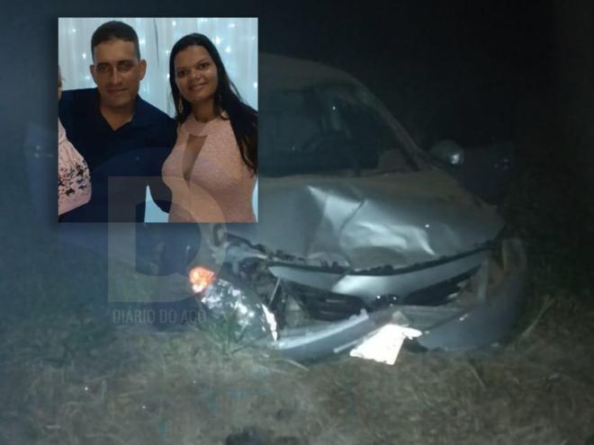 Adalberto e Brunelle estavam em uma motocicleta, que colidiu com um carro na BR-116
