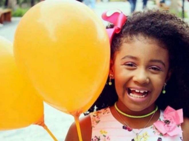 Ágatha Vitória Sales Félix, de 8 anos