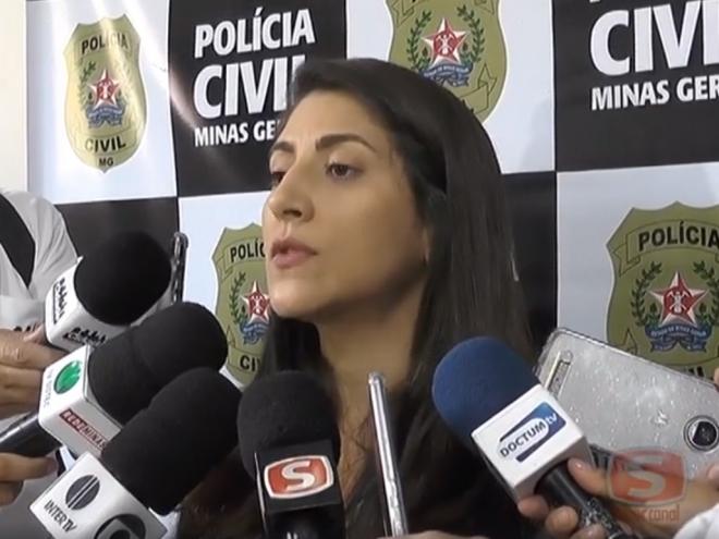 A delegada da PCMG, Tatiana Neves, alerta para os crimes praticados no meio virtual 