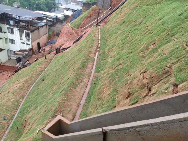 Obras de drenagem e contenção em áreas de risco, como o Morro do Carmo, evitaram danos