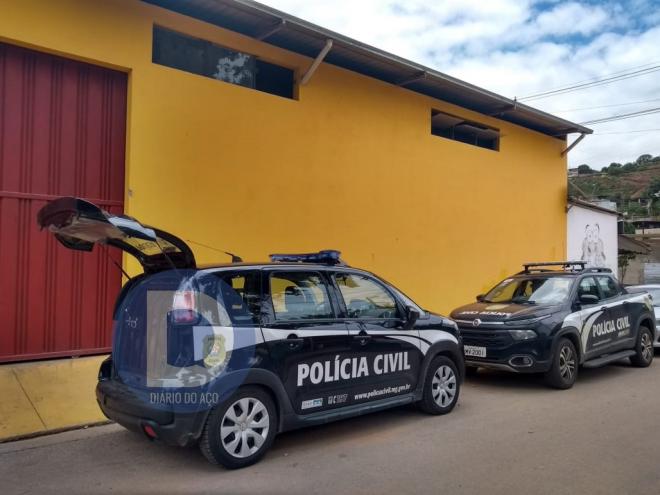 Descoberta de galpão, em Ipatinga, foi determinante para o rumo das investigações sobre atuação de quadrilha 