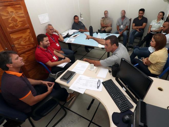 Reunião entre representantes do governo e da Polícia Militar definiu os últimos detalhes em relação às atividades