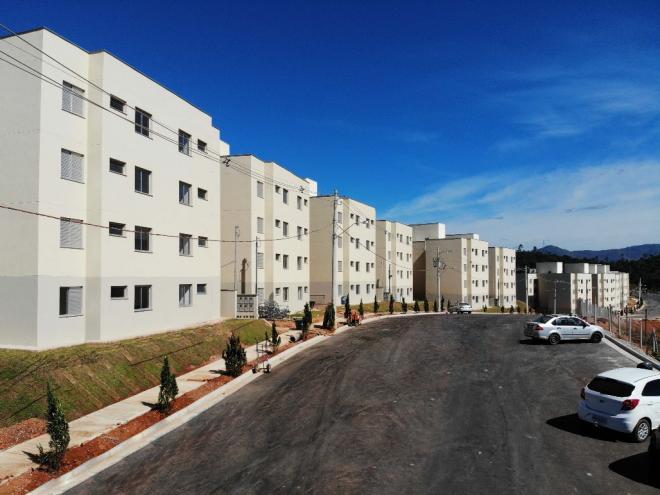 Residencial financiado com recursos do programa Minha Casa, Minha Vida, foi construído no alto do bairro Nova Esperança, em Ipatinga