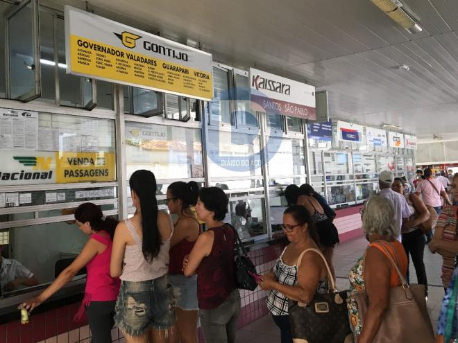 No terminal de Ipatinga circulam, anualmente de 30 a 35 mil pessoas, entre embarque e desembarque
