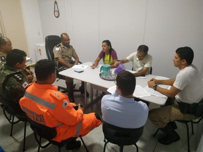 Reunião que definiu os últimos detalhes do circuito foi realizada na sede da 12ª Cia. de Polícia Militar Rodoviária