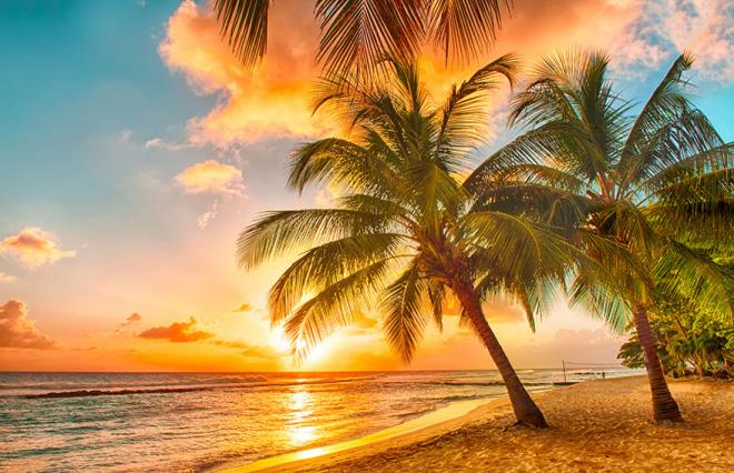 Suas praias e o exotismo da mistura cultural inglesa com a nativa, a boa educação e a etiqueta britânica, mais a alegria caribenha, são os ingredientes de Barbados, que fica mais linda ainda no pôr-do-sol