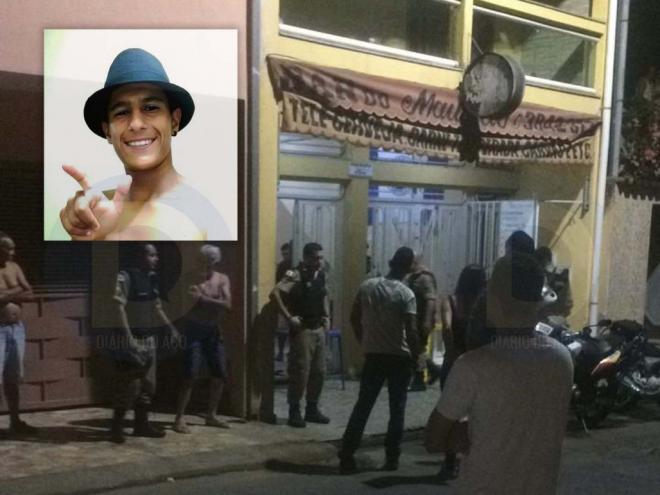 Nicolas Martins Peres de Jesus tinha 18 anos e foi executado a tiros dentro de bar, no bairro São Geraldo 