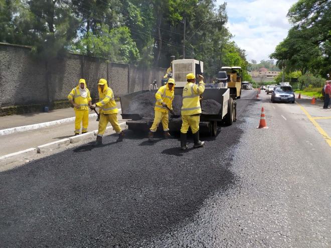 O primeiro trecho das obras em direção ao bairro Cariru foi iniciado nesta quarta-feira 