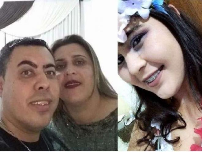 Áurea Carvalho Magalhães Couto, de 39 anos, e Emerson Luís de Magalhães Couto, de 45, e a filha Dafhine Carvalho Magalhães Couto, de 17, foram as vítimas 