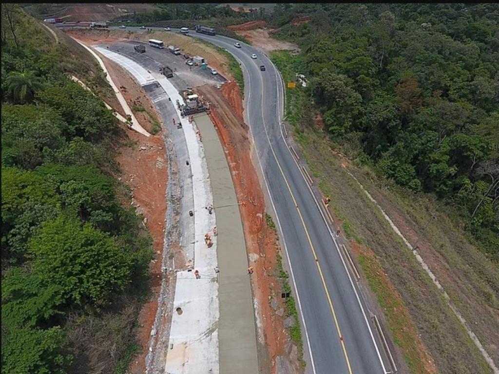 Durante toda a tarde trecho da BR-381 em Nova União terá restrições no tráfego, por causa de obras 