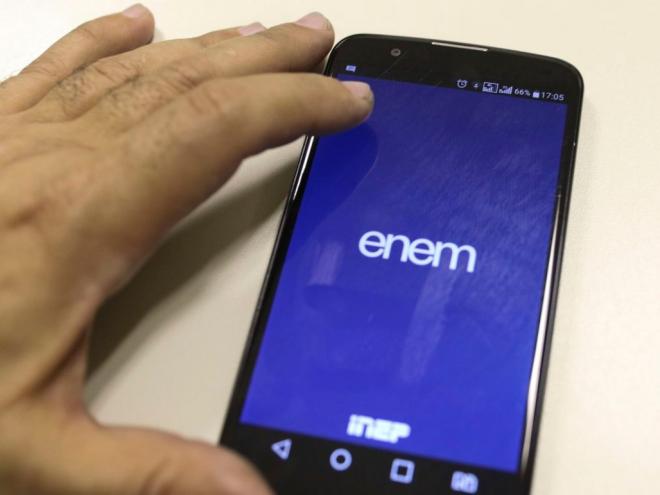  É possível acessar o resultado também pelo aplicativo do Enem