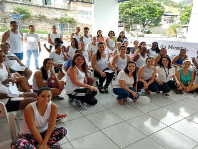 A mobilização foi iniciada no dia 16 deste mês com a realização de um bate papo com os usuários do Centro de Especialidades do Timotinho