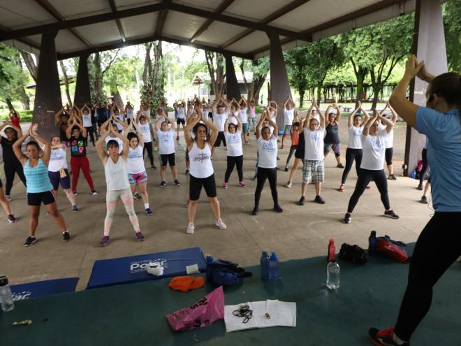 As ações do programa são realizadas no Parque Ipanema
