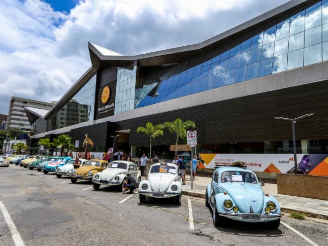 A exposição foi mais um evento promovido pelo Via Illuminata Mall na cidade