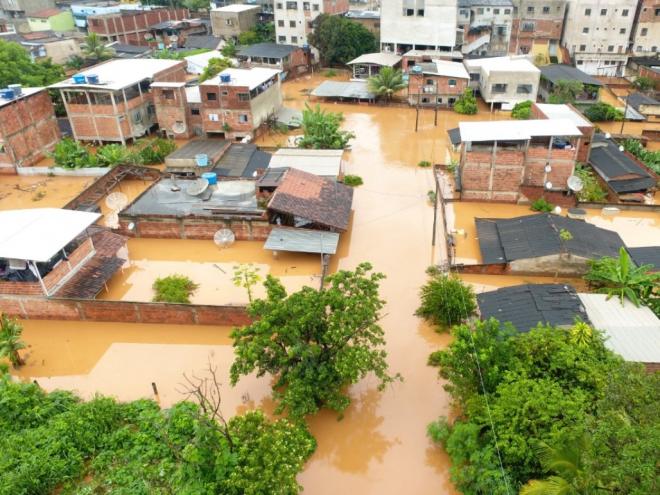 Cachoeira do Vale sofreu com alagamento