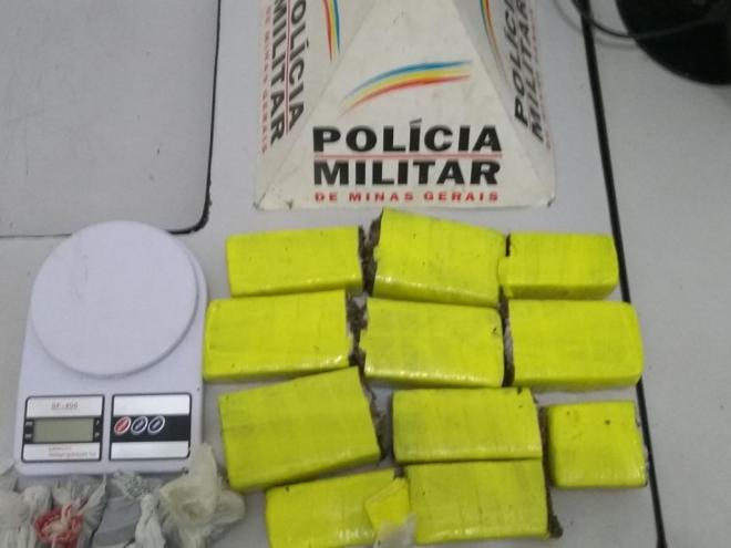 Jovem preso não soube informar o valor pago pelo entorpecente e nem a origem 