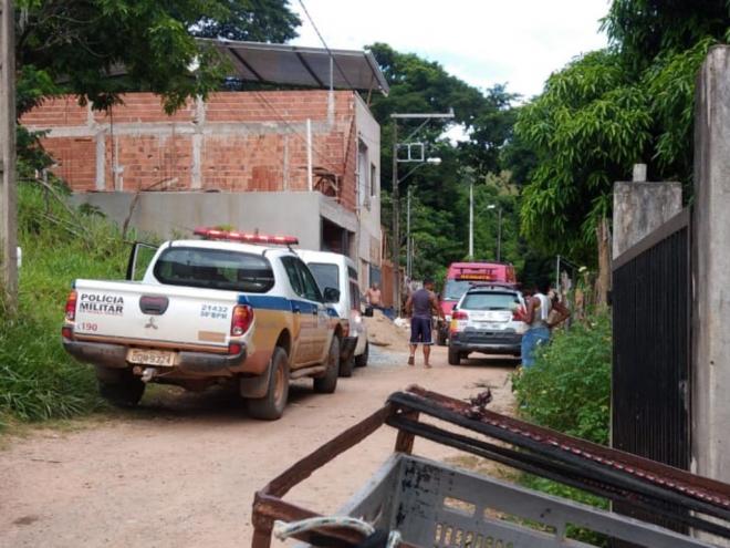 Acidente de trabalho em construção foi na rua Servidão, bairro Sylvio Pereira II, Coronel Fabriciano 