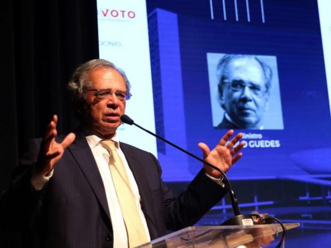 Paulo Guedes faz palestra no Seminário de Abertura do Legislativo de 2020
