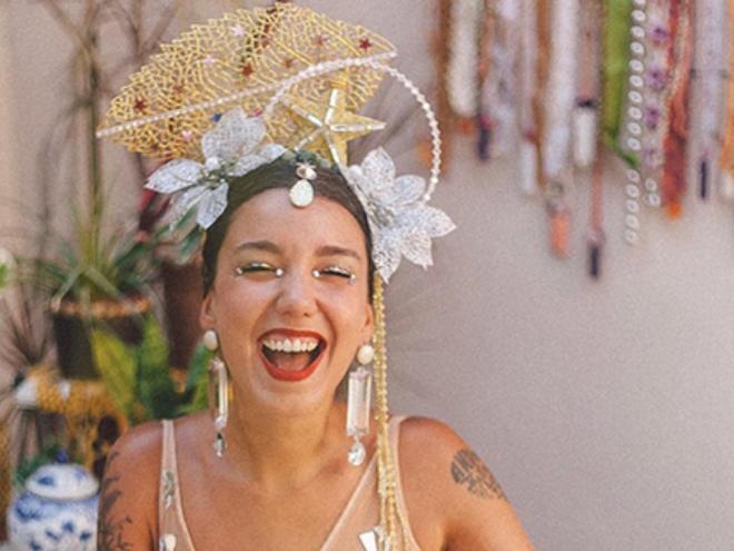Tiara de carnaval da Elo Acessórios