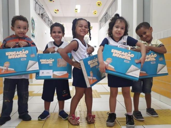 Iniciativa atende estudantes de quatro e cinco anos de idade