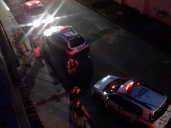 Bairro Pedra Linda, na noite de segunda-feira; briga familiar terminou em cadeia para dois homens 