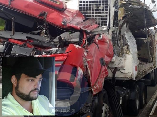 Fernando Ribeiro tinha 33 anos e morreu enquanto era retirado das ferragens do caminhão