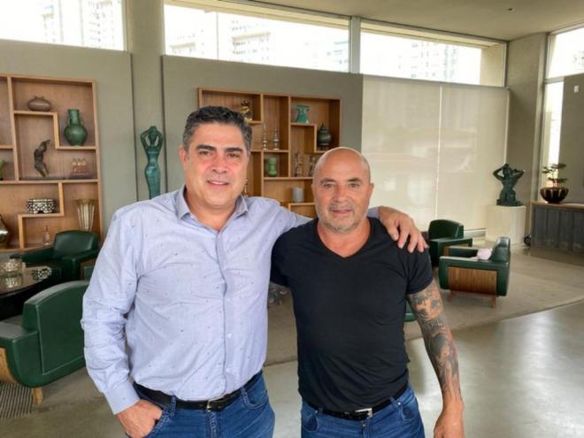 Sette Câmara anuncia Sampaoli como novo treinador do Galo