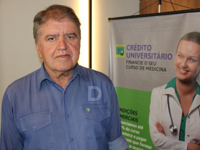 Manoel Medeiros é diretor Financeiro do Sicoob Vale do Aço