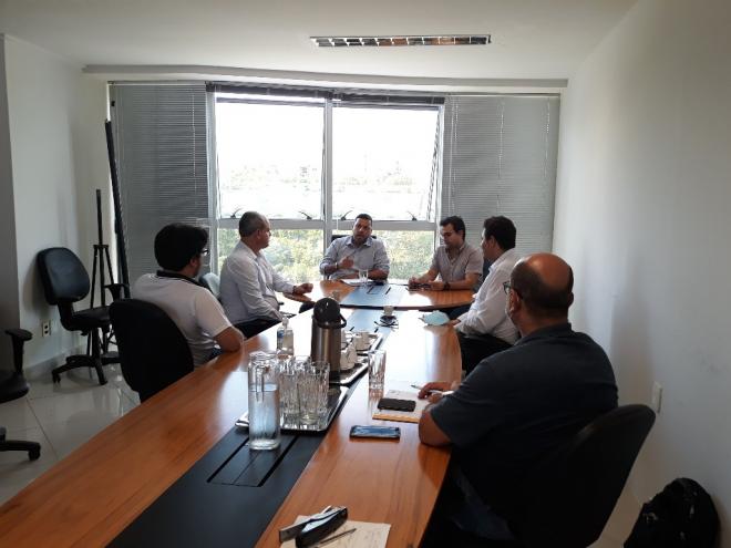 Reunião foi feita para padronizar ações a serem tomadas pelos municípios no sentido de prevenção à Covid-19