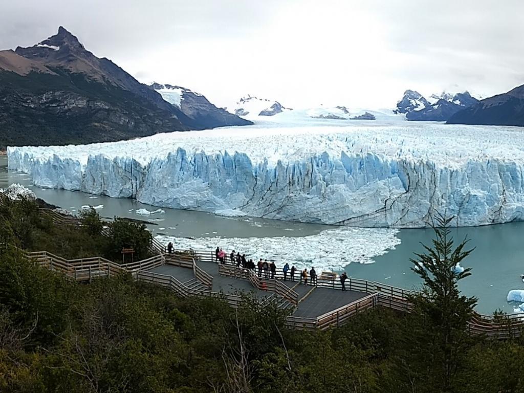 Geleira glacial de Perito Moreno, um dos atrativos de El Calafate