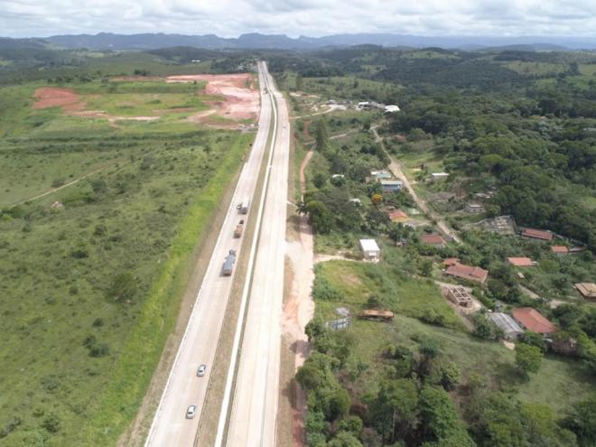O trecho abrange os municípios de Barão de Cocais e Bom Jesus do Amparo