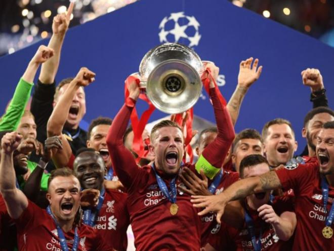 Liverpool é o atual campeão da Liga dos Campeões da Europa