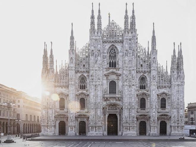 A belíssima Catedral de Milão continua fechada aos visitantes