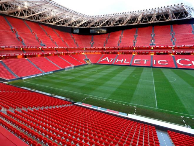 San Mamés, em Bilbao, seria uma das sedes do torneio; porém a Espanha revisa decisão de receber os jogos
