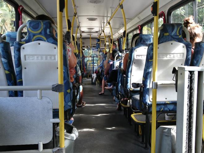Desde o dia 21 de março a Univale circulava com o horário de domingo 