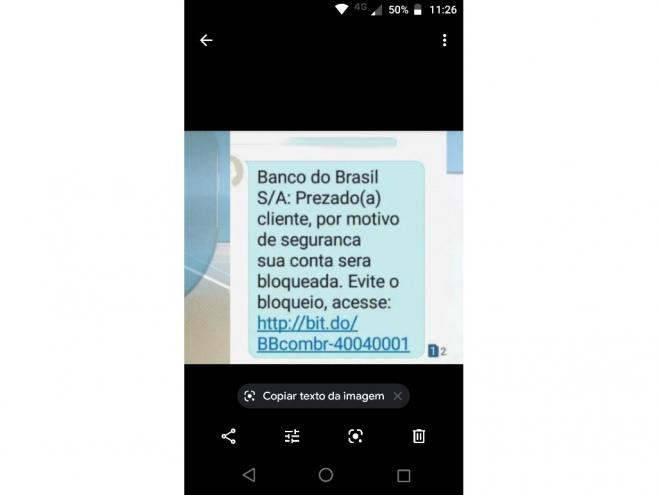 Direto no celular: página falsa tenta capturar dados bancários de clientes em formulário elaborado por cibercriminosos 