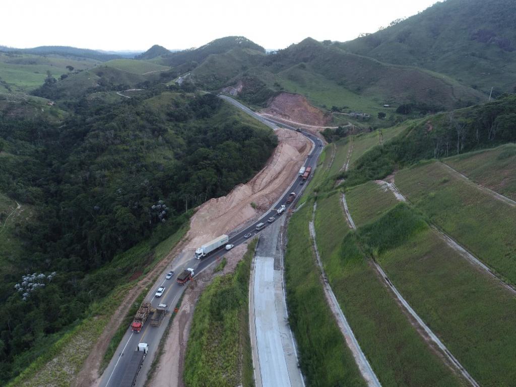 Aos poucos, obra de duplicação da BR-381 avançam, mas apenas quatro dos onze lotes tiveram obras até agora 
