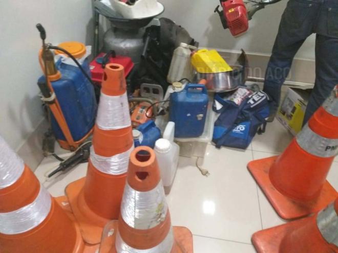 Produtos roubados de dois sítios na zona rural foram recuperados e restituídos aos proprietários