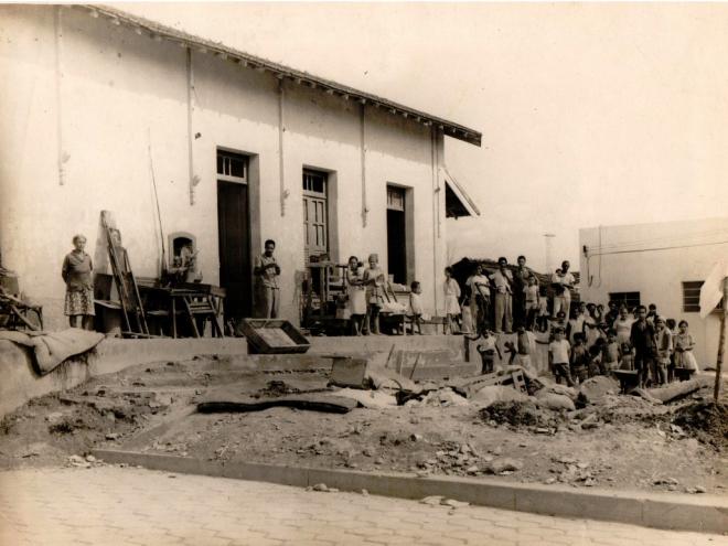 Antiga estação abrigou vítimas da chuva de 1979